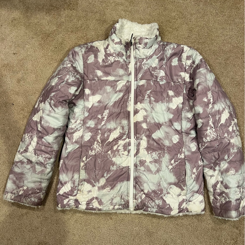 North face reversible jacket